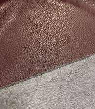 Кожзам фактурный бордо